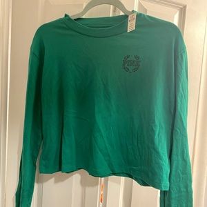 Victoria secret cropped Long sleeve